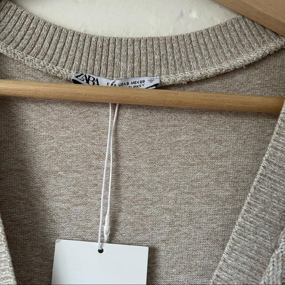 Zara Cable Knit Jumpsuit NWT - Picture 14 of 15